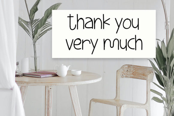 Little Twinkle Font PNG with transparent background - Preview 5