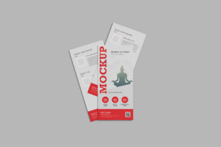 Minimalist DL Flyer Mockup Graphic by Ian Mikraz · Creative Fabrica
