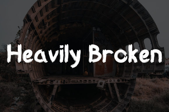 Scrap Yard Font PNG with transparent background - Preview 3