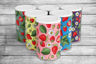 Strawberry - Patterns Graphic by HelgaKOV · Creative Fabrica