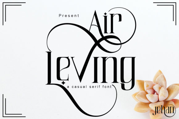 Air Leving Font - Preview 1