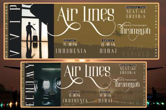 Air Leving Font - Preview 4