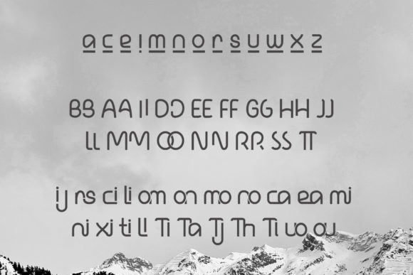 Arriven Font - Preview 3