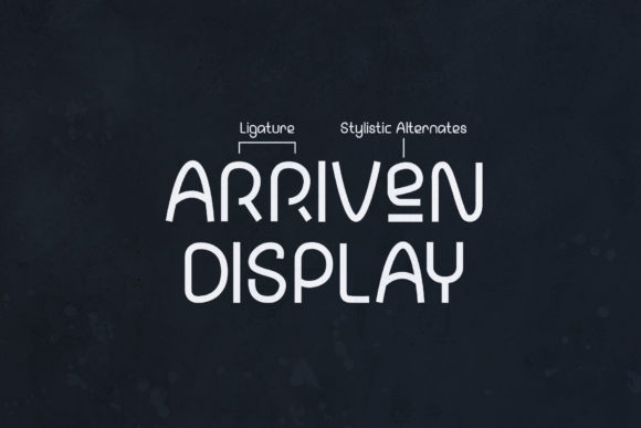 Arriven Font - Preview 4