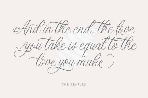 Beautiful Marry Font - Preview 4