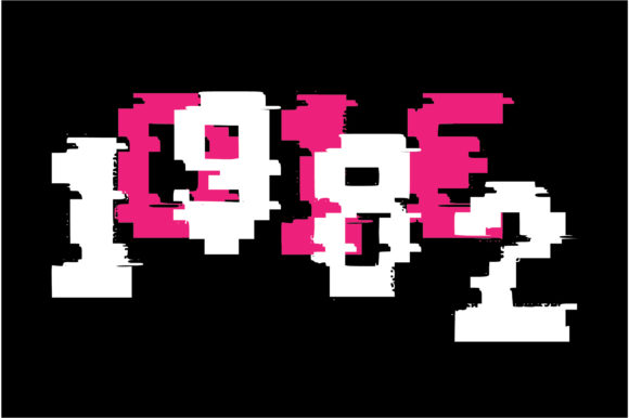 Big Glitch Font - Preview 2