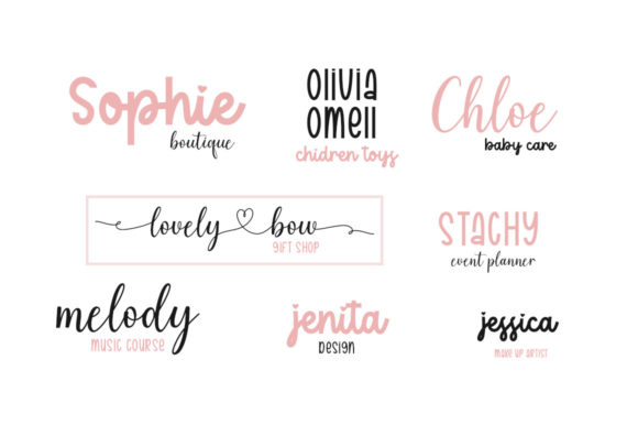 Birthday Lovely Lilia Font - Preview 4