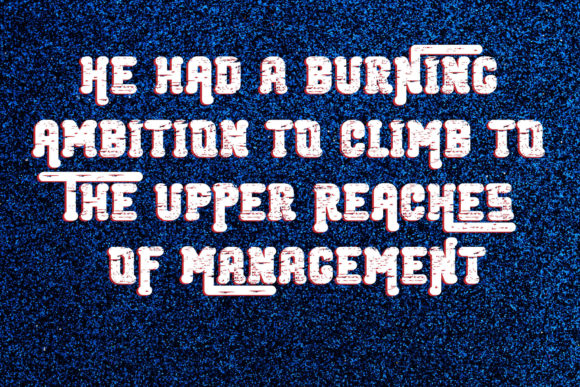 Burning Font - Preview 1