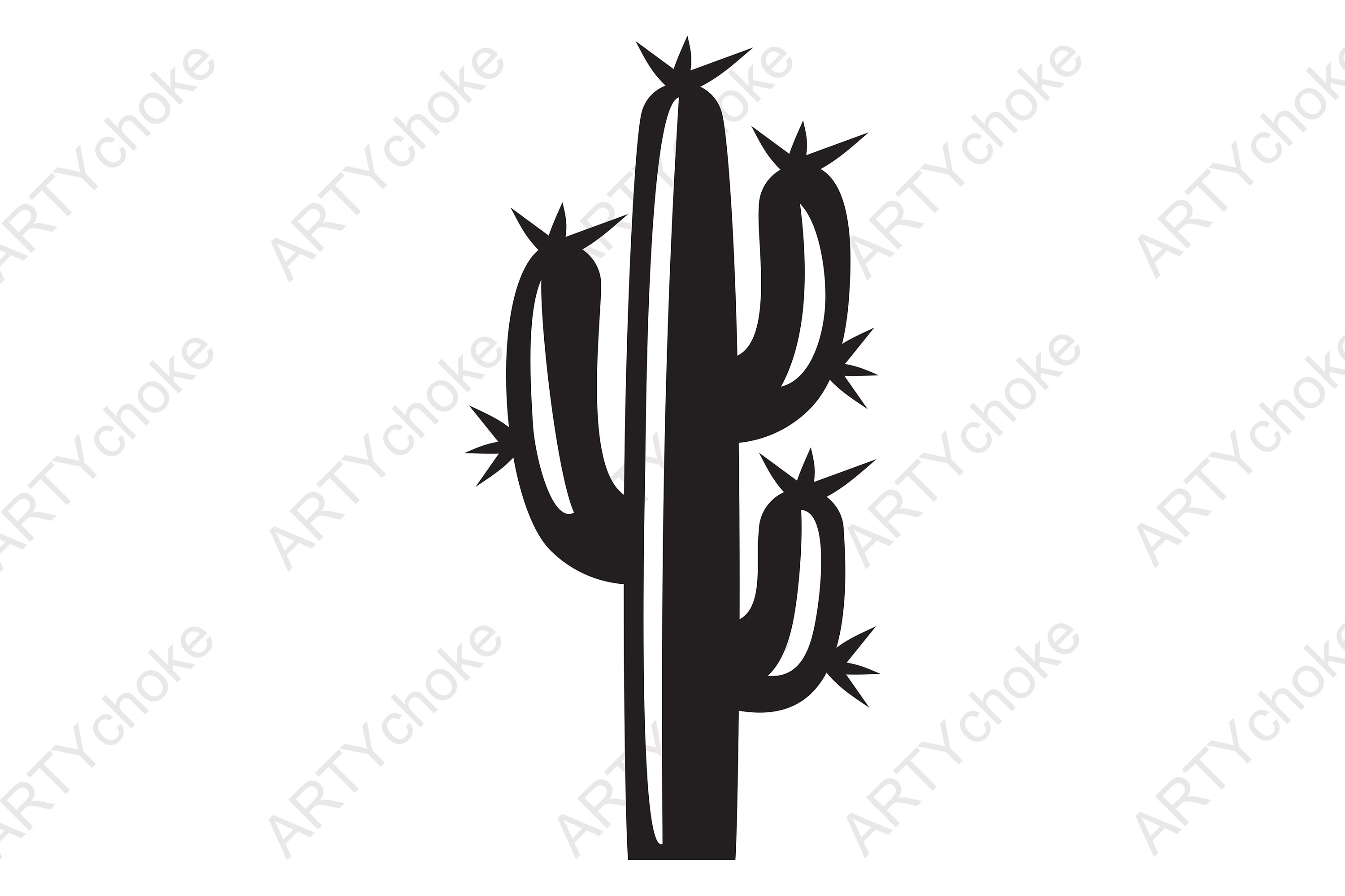 Cactus. SVG File Ready for Cricut Graphic by artychoke.design  Creative  Fabrica