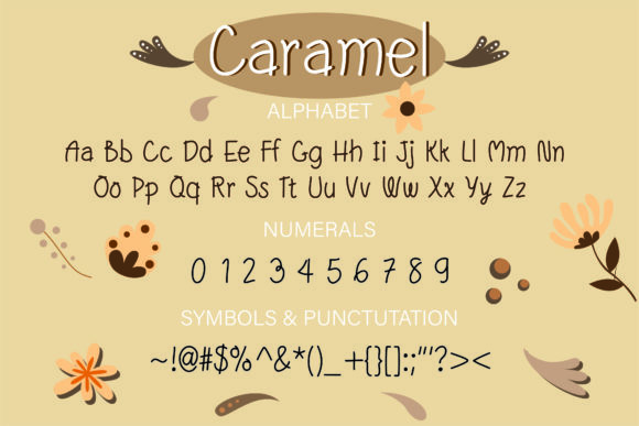 Caramel Font - Preview 1