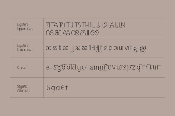 Claritta Font - Preview 4