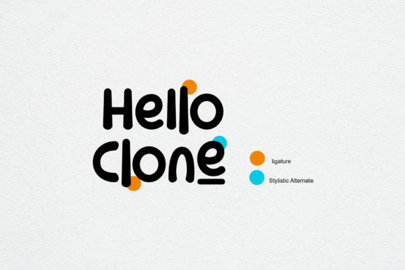 Clone Font - Preview 5