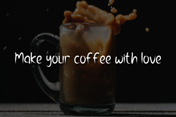 Coffee Caramel Font - Preview 3