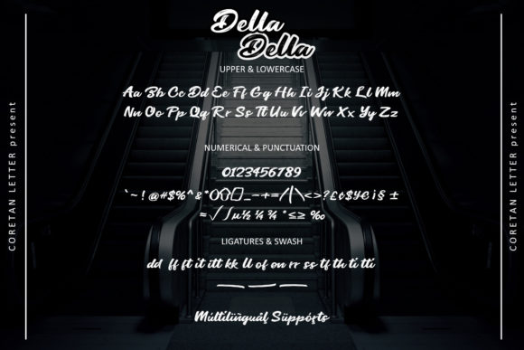 Della Della Font - Preview 3