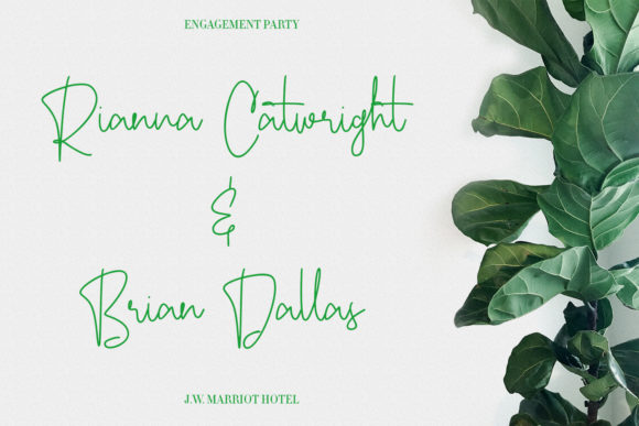 Ecaliptycus Script Font - Preview 2