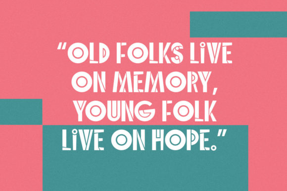 Echo Ethnic Font font preview - 2