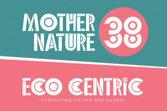 Echo Ethnic Font font preview - 3