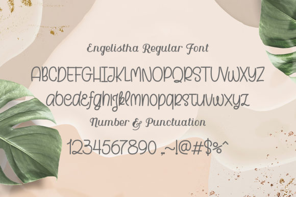 Engelistha Font - Preview 3