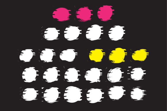 Glitch Blobs Font - Preview 1