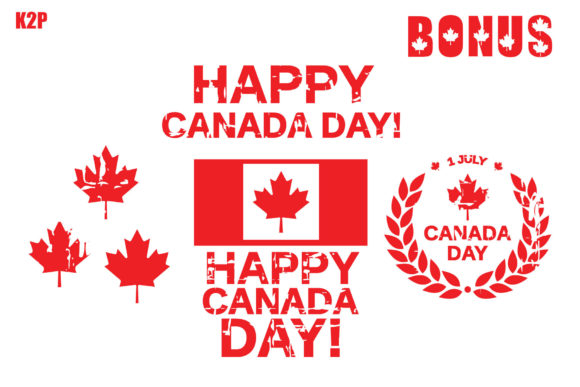 Happy Canada Day Font - Preview 6
