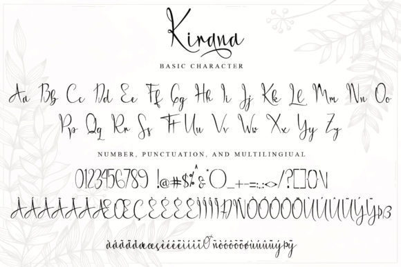 Kirana Font - Preview 6