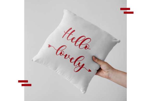 Love Lady Font PNG with transparent background - Preview 1