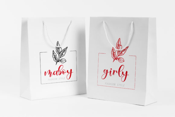 Love Lady Font PNG with transparent background - Preview 3