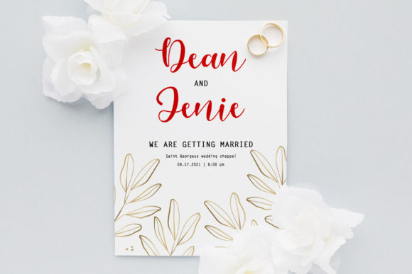 Love Lady Font PNG with transparent background - Preview 4
