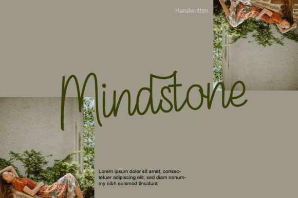 Manstera Font PNG with transparent background - Preview 5