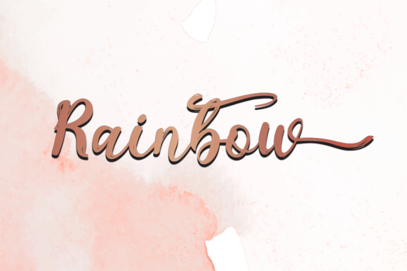 Paulline Font PNG with transparent background - Preview 1