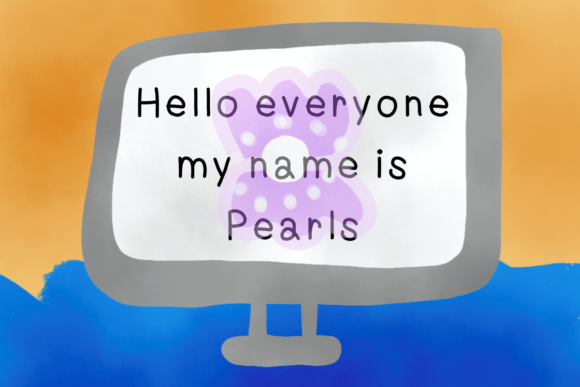 Pearls in the Ocean Font PNG with transparent background - Preview 2
