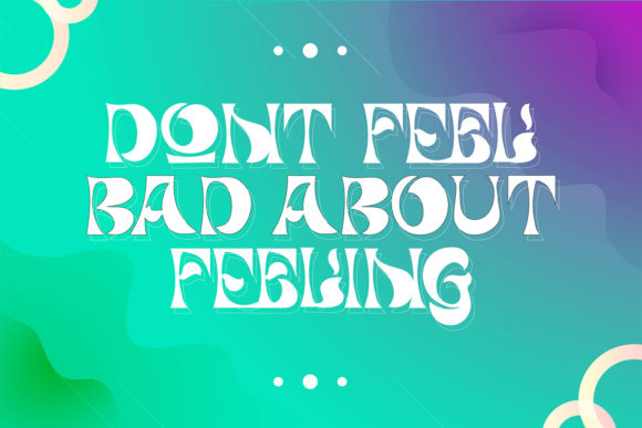Ribelyon Font PNG with transparent background - Preview 1