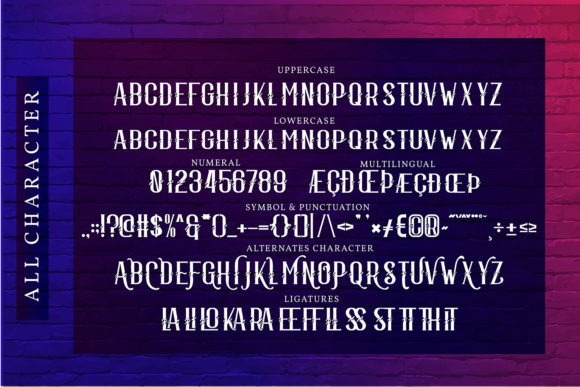 Rightmore Font font preview - 5