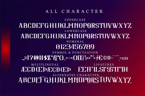 Rovent Font PNG with transparent background - Preview 5
