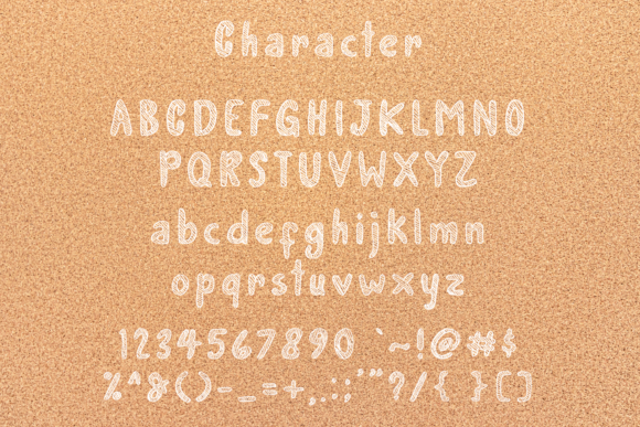 Sketch Name Font PNG with transparent background - Preview 2