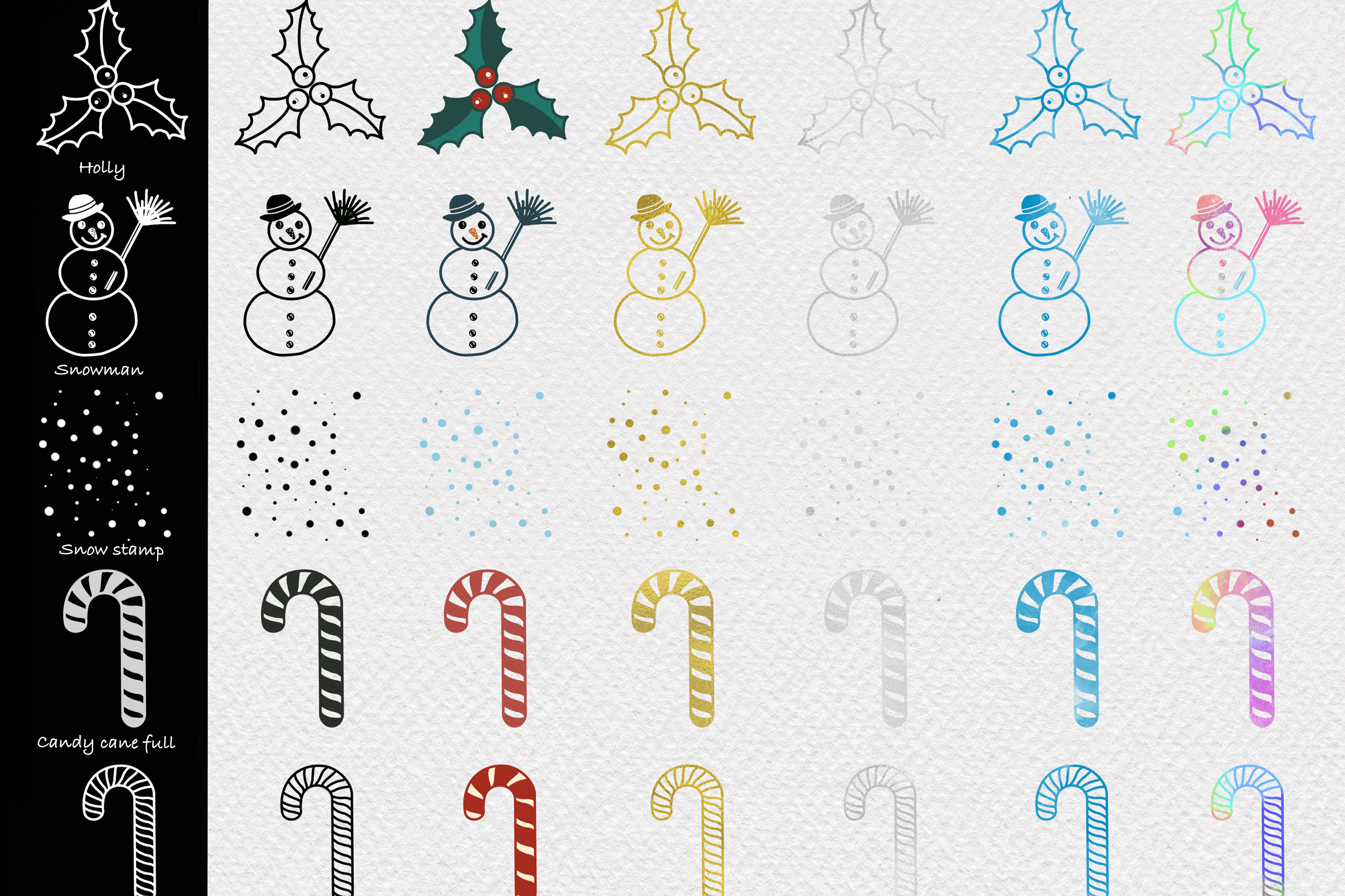 Winter Procreate Brushes & Stamps - photo 3