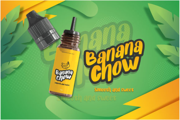 Banana Split Cartoon Font - Preview 2