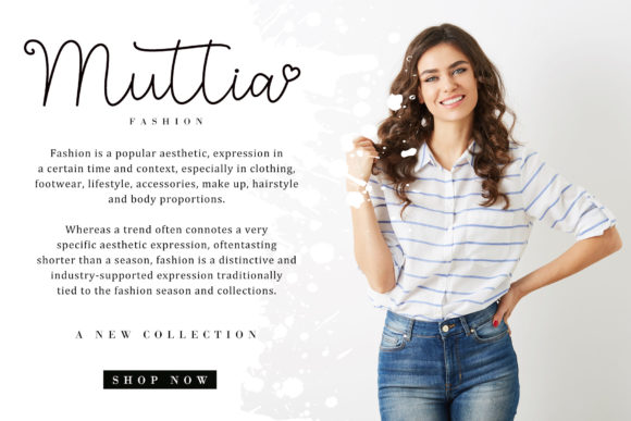 Brianetta Font - Preview 2