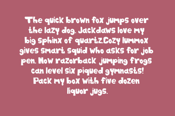 Chaprux Font - Preview 2