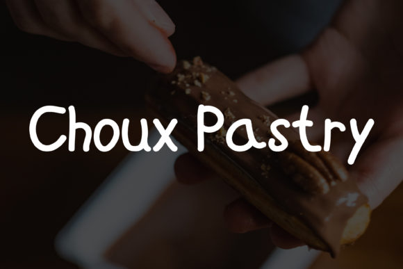 Eclair Au Chocolat Font PNG with transparent background - Preview 1