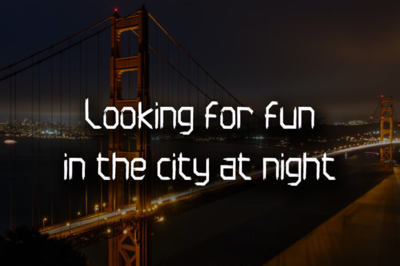 Golden City Font PNG with transparent background - Preview 2