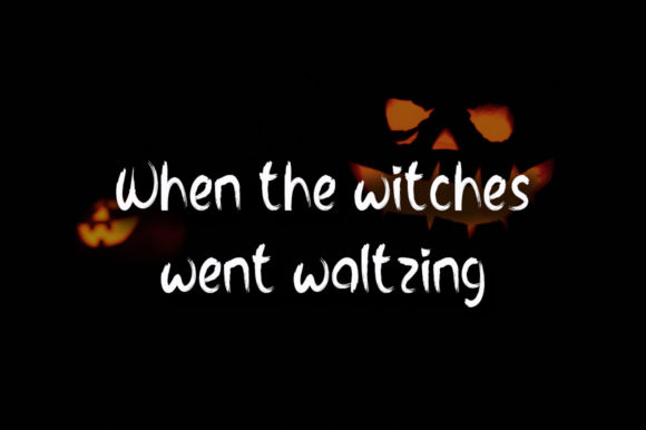 Hallo Halloween Font PNG with transparent background - Preview 2