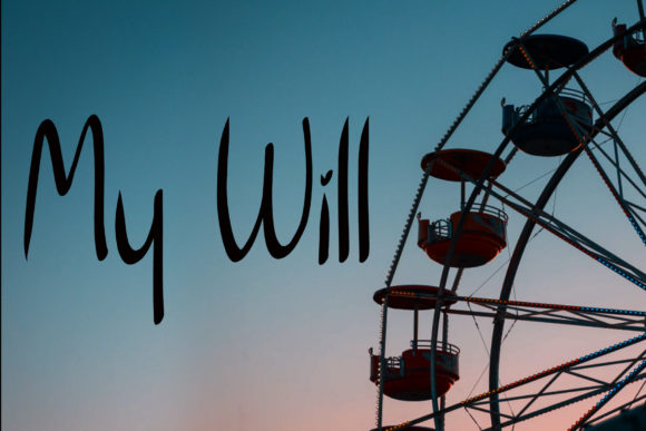 Holy Aquamarine Font PNG with transparent background - Preview 1