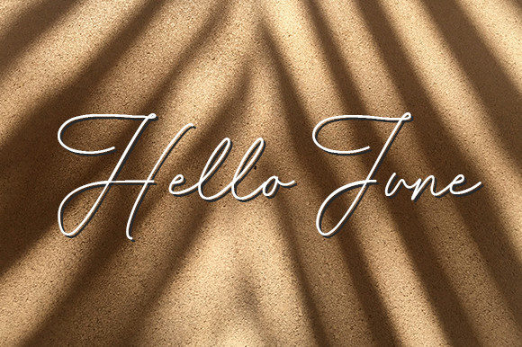 Juliane Font PNG with transparent background - Preview 2