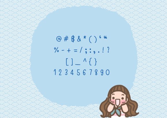 Littleenjoy Font PNG with transparent background - Preview 2