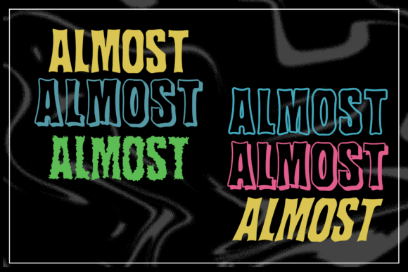 Menoreh Font PNG with transparent background - Preview 4