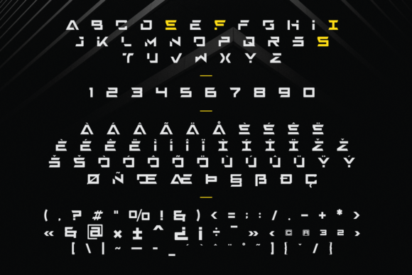 Mexon Font PNG with transparent background - Preview 5