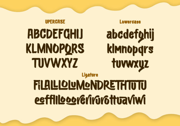 Moontok Font PNG with transparent background - Preview 6