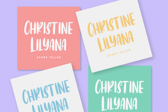 Playfun Font PNG with transparent background - Preview 3