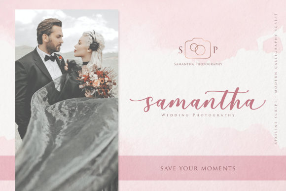 Rixiline Script Font PNG with transparent background - Preview 2